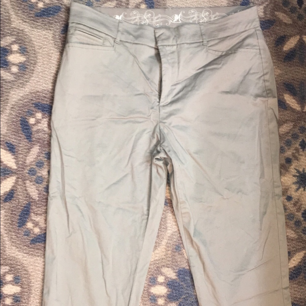 JM Collection gray slacks